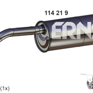 Toba esapament finala ERNST 114219 – VW | AutoRival