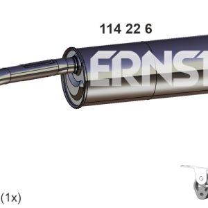 Toba esapament finala ERNST 114226 – VW | AutoRival