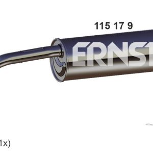 Toba esapament finala ERNST 115179 – VW | AutoRival