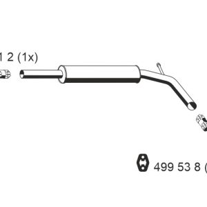 Toba esapamet intermediara ERNST 121101 – VW | AutoRival