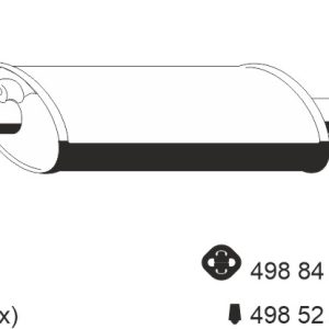 Toba esapament finala ERNST 122207 – VW | AutoRival