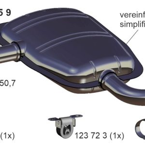 Toba esapamet intermediara ERNST 133159 – VW | AutoRival