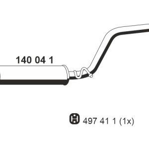 Toba esapamet intermediara ERNST 140041 – VW | AutoRival