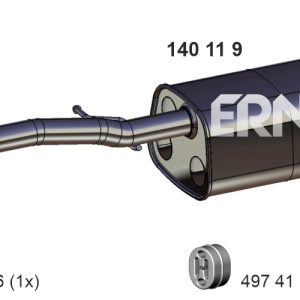Toba esapament finala ERNST 140119 – VW | AutoRival