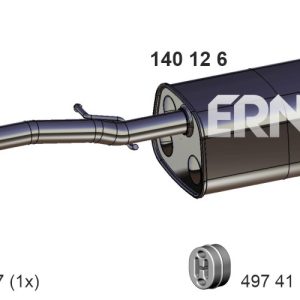 Toba esapament finala ERNST 140126 – VW | AutoRival
