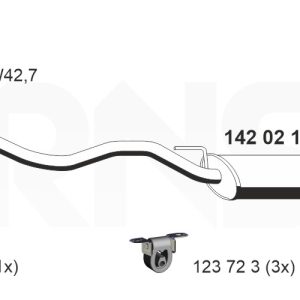 Toba esapament finala ERNST 142021 – VW | AutoRival