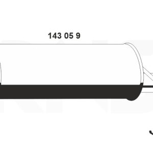 Toba esapament finala ERNST 143059 – VW | AutoRival