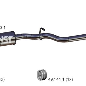 Toba esapamet intermediara ERNST 144001 – VW | AutoRival