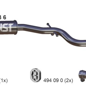 Toba esapamet intermediara ERNST 155236 – VW | AutoRival