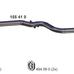 Racord evacuare ERNST 155410 – VW | AutoRival