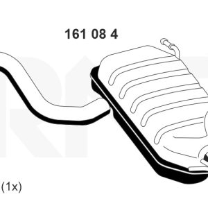 Toba esapament finala ERNST 161084 – VW | AutoRival
