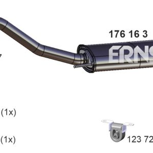 Toba esapament finala ERNST 176163 – VW | AutoRival