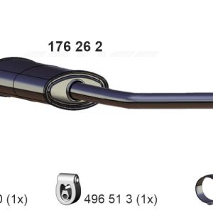 Toba esapamet intermediara ERNST 176262 – VW | AutoRival