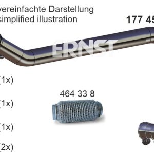 Racord evacuare ERNST 177450 – VW | AutoRival