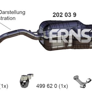 Toba esapament finala ERNST 202039 – VW | AutoRival