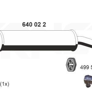 Toba esapamet intermediara ERNST 640022 – VW | AutoRival
