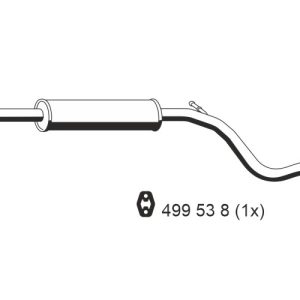 Toba esapamet intermediara ERNST 642002 – VW | AutoRival