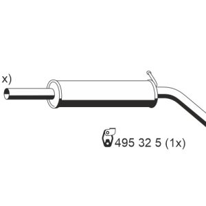 Toba esapamet intermediara ERNST 645072 – VW | AutoRival