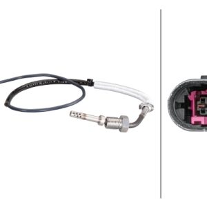 Senzor temperatura gaze evacuare HELLA 6PT 010 376-231