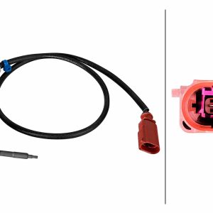 Senzor temperatura gaze evacuare HELLA 6PT 010 376-851
