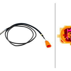 Senzor temperatura gaze evacuare HELLA 6PT 010 376-961