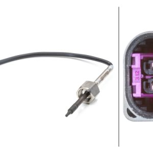Senzor temperatura gaze evacuare HELLA 6PT 014 494-161