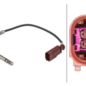 Senzor temperatura gaze evacuare HELLA 6PT 358 181-631
