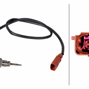 Senzor temperatura gaze evacuare HELLA 6PT 358 226-471