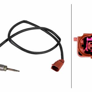 Senzor temperatura gaze evacuare HELLA 6PT 358 226-481