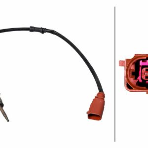 Senzor temperatura gaze evacuare HELLA 6PT 358 226-621