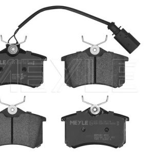 Set placute frana MEYLE 025 235 5417/W – VW | AutoRival