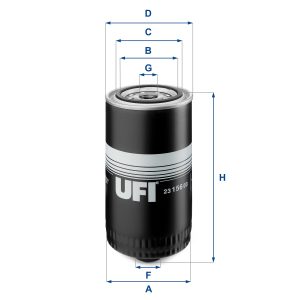 Filtru ulei UFI 23.156.03 – VW | AutoRival