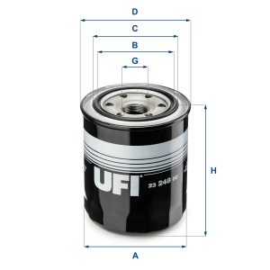 Filtru ulei UFI 23.248.00 – VW | AutoRival