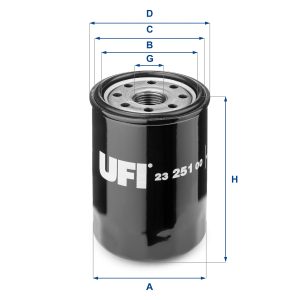 Filtru ulei UFI 23.251.00 – VW | AutoRival