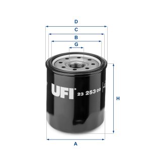 Filtru ulei UFI 23.253.00 – VW | AutoRival