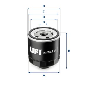 Filtru ulei UFI 23.282.00 – VW | AutoRival