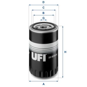 Filtru ulei UFI 23.429.00 – VW | AutoRival