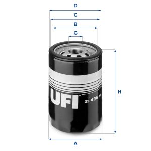 Filtru ulei UFI 23.436.00 – VW | AutoRival