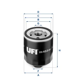 Filtru ulei UFI 23.453.00 – VW | AutoRival