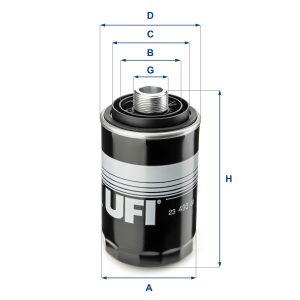 Filtru ulei UFI 23.493.00 – VW | AutoRival