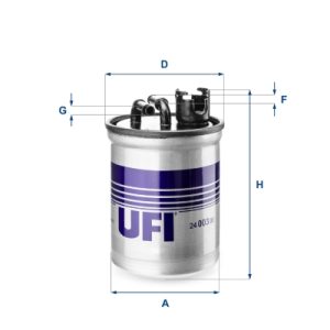 Filtru combustibil UFI 24.003.00 – VW | AutoRival