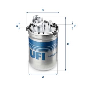 Filtru combustibil UFI 24.004.00 – VW | AutoRival