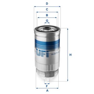 Filtru combustibil UFI 24.379.01 – VW | AutoRival