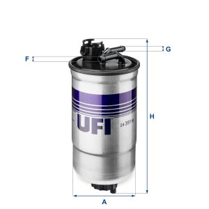 Filtru combustibil UFI 24.391.00 – VW | AutoRival