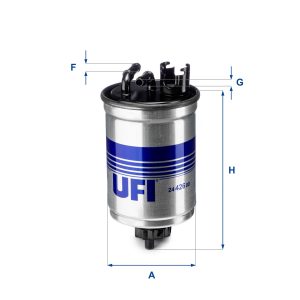 Filtru combustibil UFI 24.426.00 – VW | AutoRival