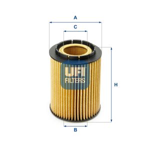 Filtru ulei UFI 25.010.00 – VW | AutoRival