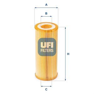 Filtru ulei UFI 25.080.00 – VW | AutoRival