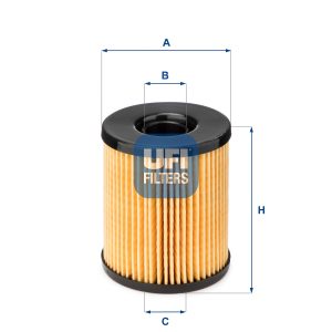 Filtru ulei UFI 25.115.00 – VW | AutoRival
