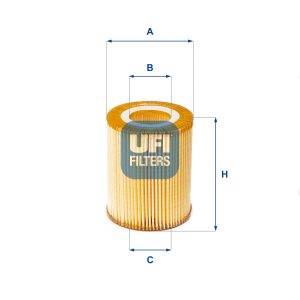 Filtru ulei UFI 25.152.00 – VW | AutoRival