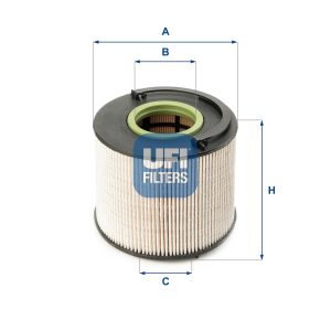 Filtru combustibil UFI 26.015.00 – VW | AutoRival